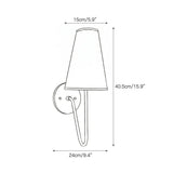 Scoop wall sconce