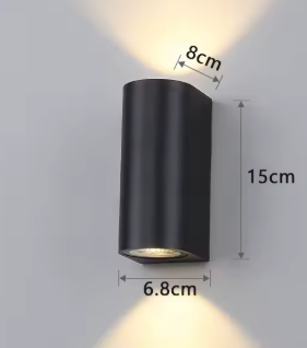 Waterproof Cylinder Up Down LED Outdoor Wall Light