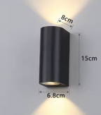 Waterproof Cylinder Up Down LED Outdoor Wall Light