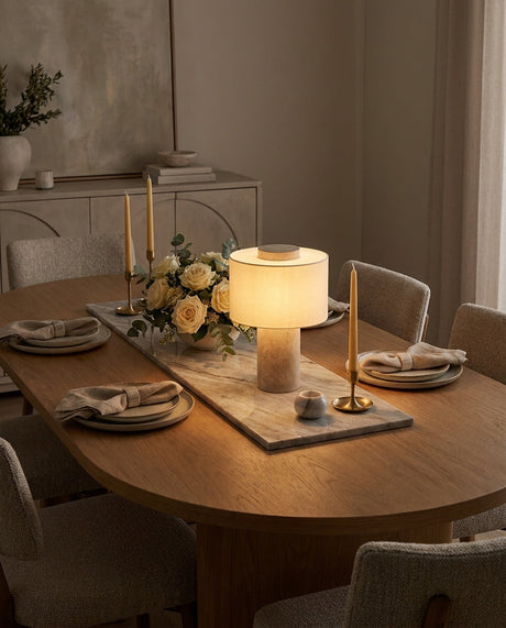 Sediment table lamp