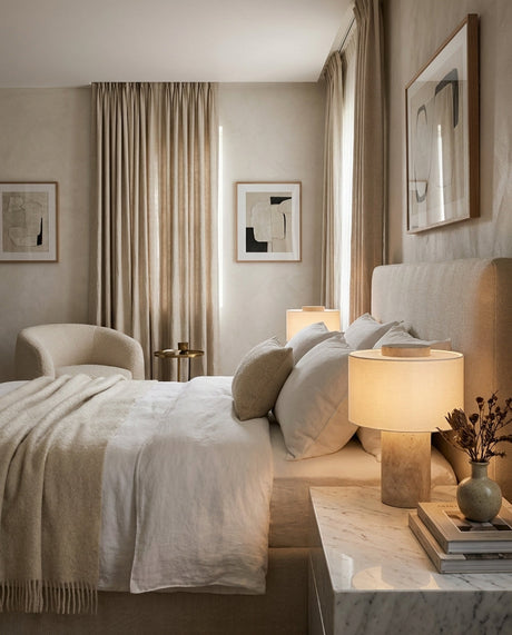 Sediment table lamp