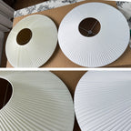 Siam Ceiling Light Modern Drum Flush-Mount Fixture for Living & Bedroom