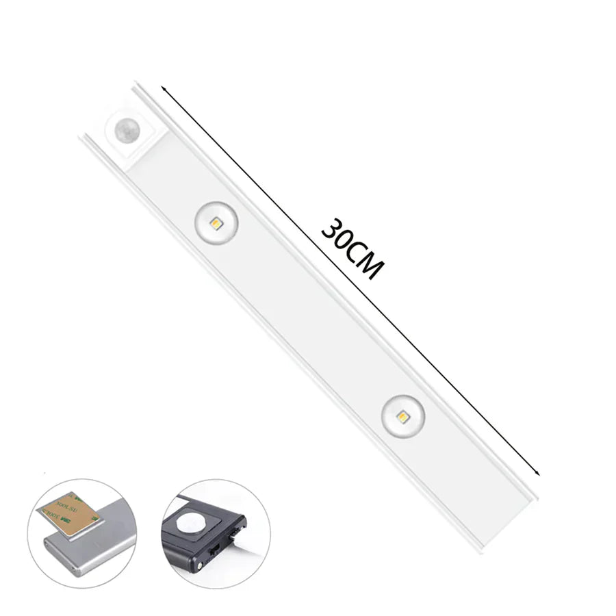 SmartGlow | LED Light Fixture with Motion Sensor & Adjustable Color | Energy Efficient Lighting for Home Convenience
