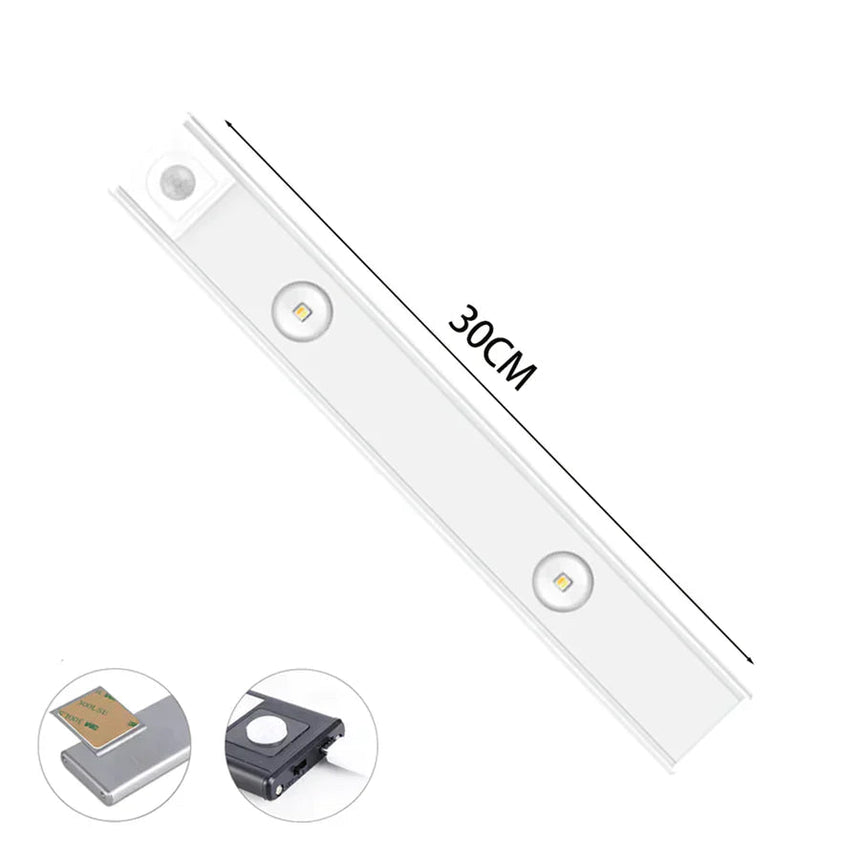 SmartGlow | LED Light Fixture with Motion Sensor & Adjustable Color | Energy Efficient Lighting for Home Convenience
