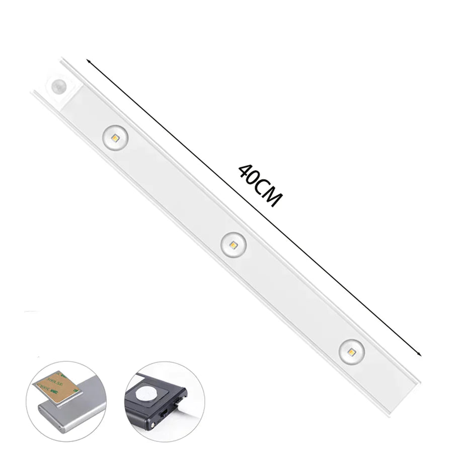 SmartGlow | LED Light Fixture with Motion Sensor & Adjustable Color | Energy Efficient Lighting for Home Convenience