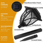 SolarGlow | Solar Pathway Lights with Automatic Dusk Activation | Eco-Friendly Outdoor Illumination for Pathways and Gardens