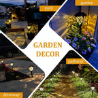 SolarGlow | Solar Pathway Lights with Automatic Dusk Activation | Eco-Friendly Outdoor Illumination for Pathways and Gardens