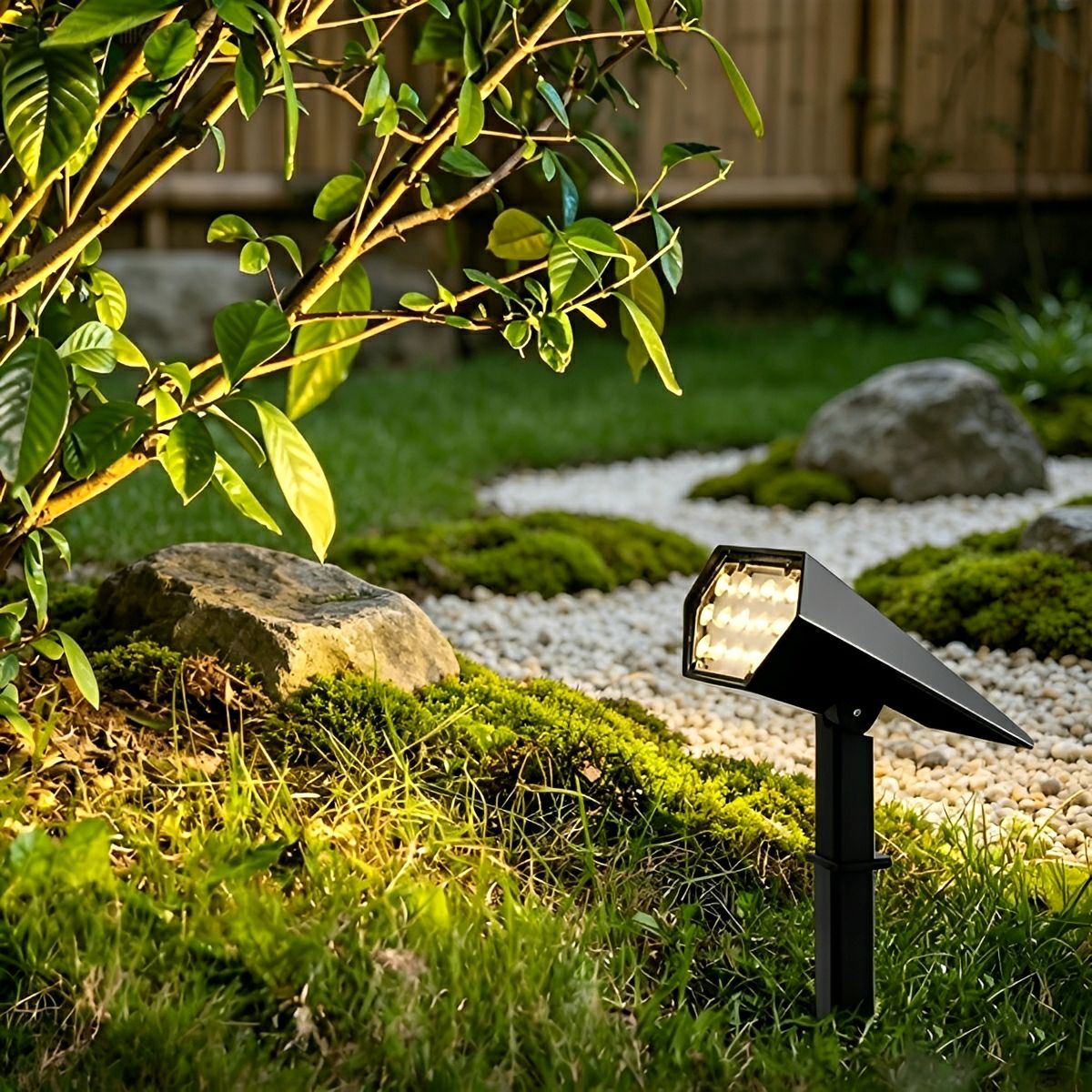 Solar Waterproof IP65 Outdoor LED Spot Light for Landscape and Garden Lighting