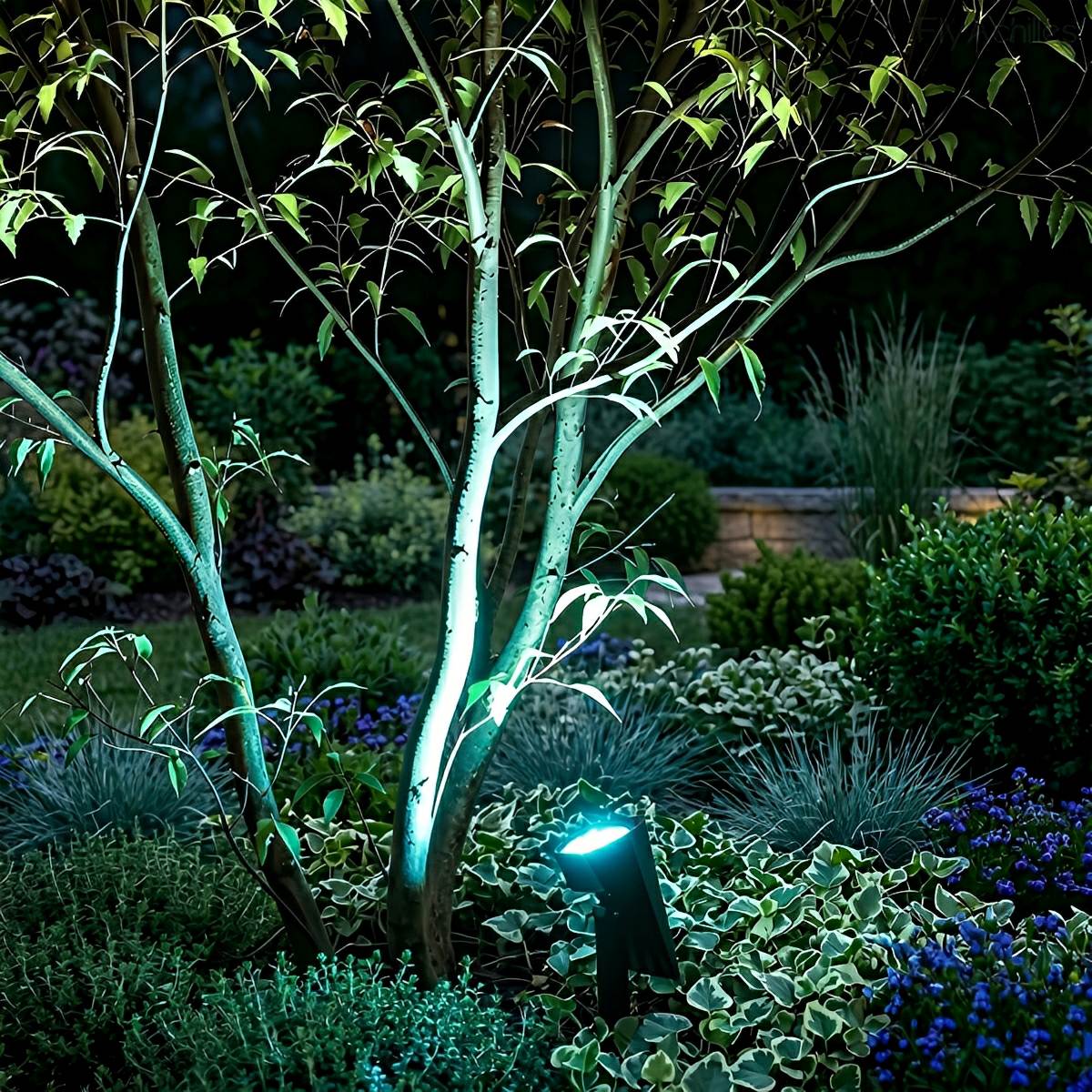 Solar Waterproof IP65 Outdoor LED Spot Light for Landscape and Garden Lighting
