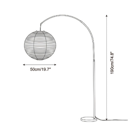 Soralen floor lamp