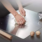Stainless Steel Large Cutting Board with Double-Sided Design | Durable & Hygienic for Versatile Food Preparation