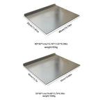 Stainless Steel Large Cutting Board with Double-Sided Design | Durable & Hygienic for Versatile Food Preparation