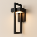 StellarSteel | Modern Elegant Outdoor Wall Sconce with LED Illumination