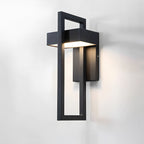 StellarSteel | Modern Elegant Outdoor Wall Sconce with LED Illumination