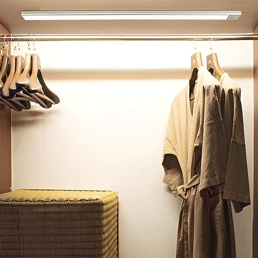 Stylish Wireless Under Cabinet LED Lighting with Motion Sensor | Energy-Efficient Illumination for Effortless Convenience