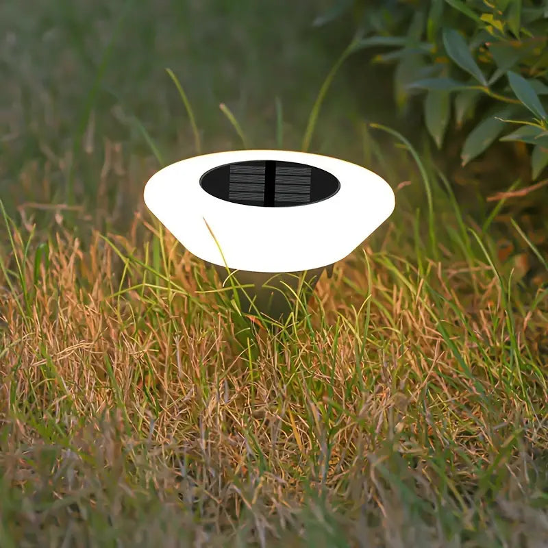 TerraGlow | Solar Garden Lights with Automatic Dusk-to-Dawn Functionality | Elegant Outdoor Lighting for Sustainable Ambiance