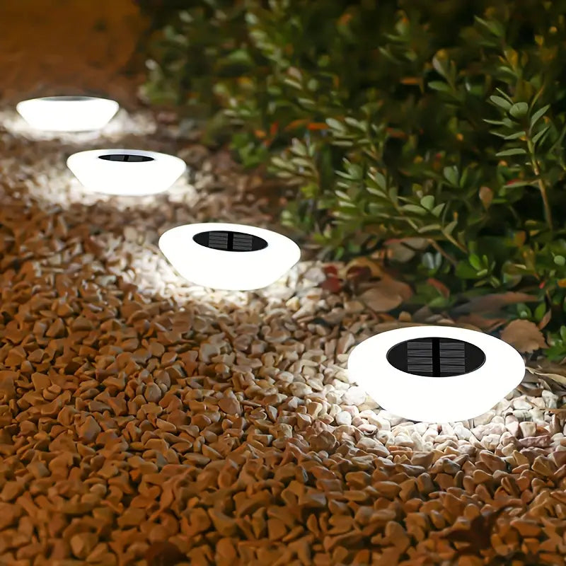 TerraGlow | Solar Garden Lights with Automatic Dusk-to-Dawn Functionality | Elegant Outdoor Lighting for Sustainable Ambiance