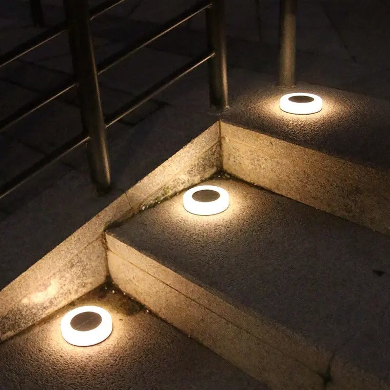 TerraGlow | Solar Garden Lights with Automatic Dusk-to-Dawn Functionality | Elegant Outdoor Lighting for Sustainable Ambiance