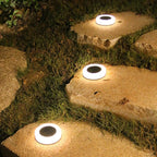 TerraGlow | Solar Garden Lights with Automatic Dusk-to-Dawn Functionality | Elegant Outdoor Lighting for Sustainable Ambiance