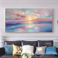 Textured Canvas Prints | Hand-Painted Wall Art with Unique Design | Artistic Wall Decor for Home Ambiance