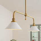Thetford Pendant Light - Modern Glass Pendant Lighting for Living Rooms