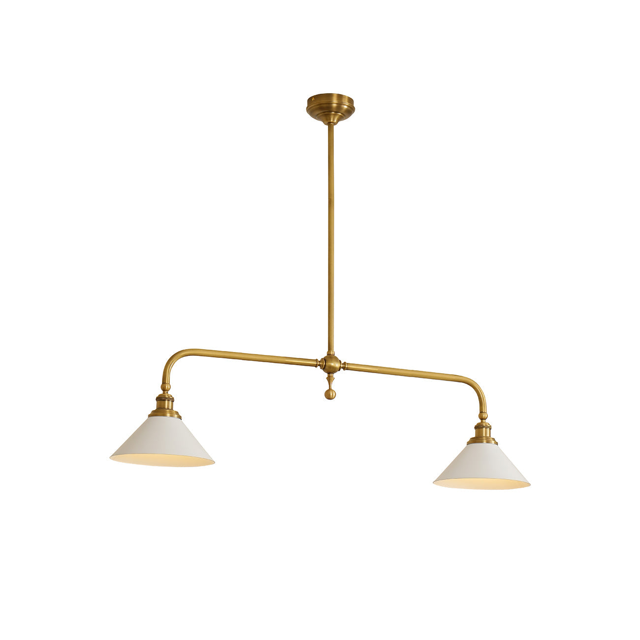 Thetford Pendant Light - Modern Glass Pendant Lighting for Living Rooms