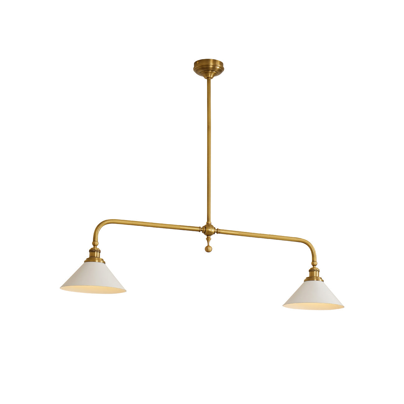 Thetford Pendant Light - Modern Glass Pendant Lighting for Living Rooms