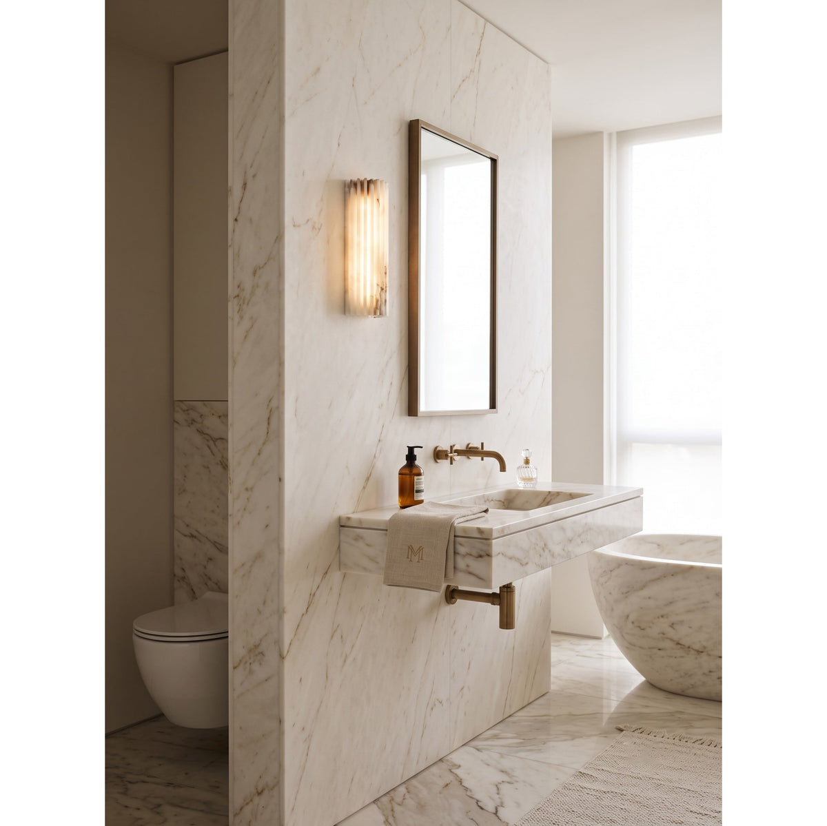Alva wall sconce