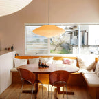 Japanese Paper Pendant Lamp Handcrafted Soft Ambient Ceiling Light