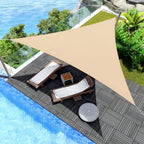 TriBlocker | Triangle Shade Sail with Waterproof UV Protection | Sun Shade for Patio Relaxation