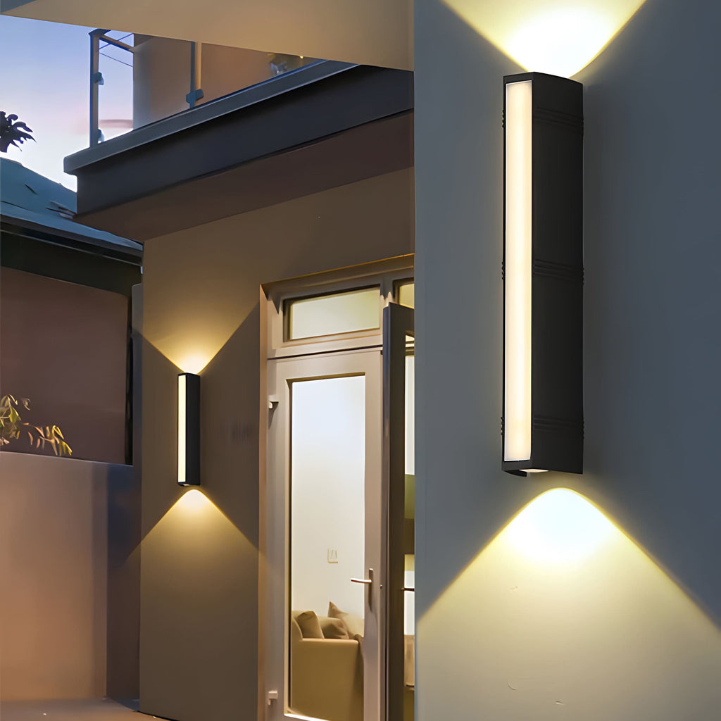 VertaStone | Sleek Modern Outdoor Wall Lights with Energy-Efficient LED Bulbs