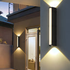 VertaStone | Sleek Modern Outdoor Wall Lights with Energy-Efficient LED Bulbs