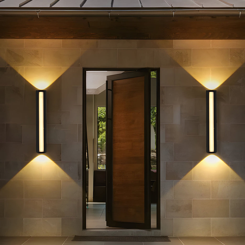 VertaStone | Sleek Modern Outdoor Wall Lights with Energy-Efficient LED Bulbs