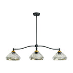 Vintage Charm | Black Chandelier Light with Dimmable Feature | Adjustable Height for Dining Room Elegance