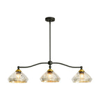Vintage Charm | Black Chandelier Light with Dimmable Feature | Adjustable Height for Dining Room Elegance