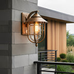 Vintage Birdcage Outdoor LED Porch Wall Light