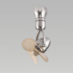 Vintage 6-Speed DC Motor Ceiling Fan with Swing Rotation