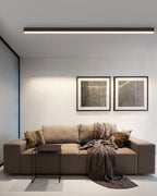 Dimmable Long Linear Ceiling Light with Remote Control for Modern Spaces