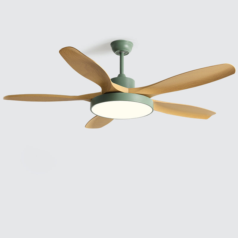 Scandinavian Reversible Ceiling Fan with LED Light for Year-Round Comfort