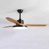 Deckenventilator mit LED-Licht, reversibel, skandinavisch