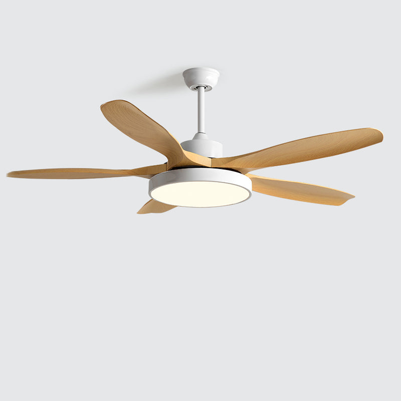 Scandinavian Reversible Ceiling Fan with LED Light for Year-Round Comfort