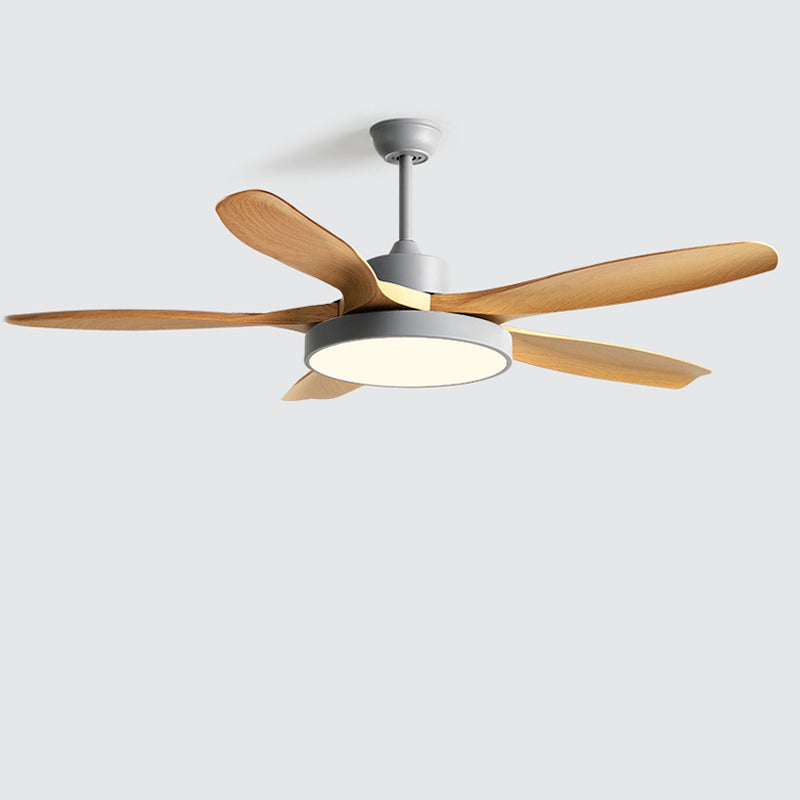 Scandinavian Reversible Ceiling Fan with LED Light for Year-Round Comfort