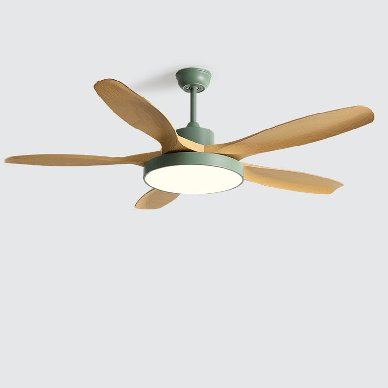 Scandinavian Reversible Ceiling Fan with LED Light for Year-Round Comfort