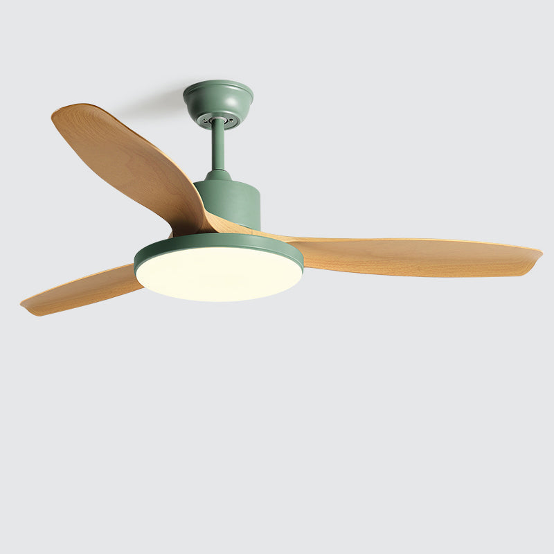 Scandinavian Reversible Ceiling Fan with LED Light for Year-Round Comfort