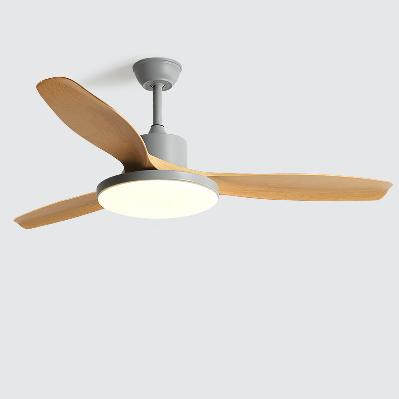 Scandinavian Reversible Ceiling Fan with LED Light for Year-Round Comfort