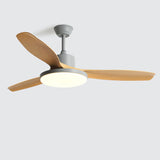 Deckenventilator mit LED-Licht, reversibel, skandinavisch
