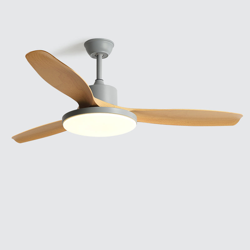 Scandinavian Reversible Ceiling Fan with LED Light for Year-Round Comfort