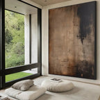 Wabi Sabi Abstract Canvas Prints with Hand-Painted Design | Unique Wall Art for Artistic Ambiance