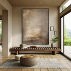 Wabi Sabi | Canvas Prints with Hand-Painted Design | Unique Wall Art for Artistic Ambiance