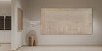 Wabi Sabi | Textured Canvas Art with Hand-Painted Detail | Unique Wall Decor for Artistic Ambiance